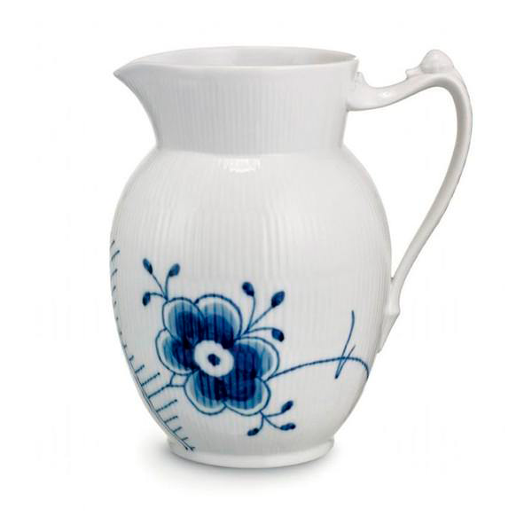 Royal Copenhagen Blå Mega riflet kande - 38 cl. - Bahne